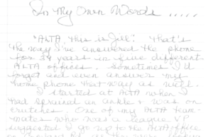 ALTA Employee Jill Soulen Retires After Four Decades of Service to Tennis