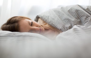 Tips for the Off-Season woman sleeping