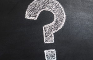 Good Question November/December 2018 Question mark on chalkboard