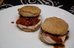 Baked Turkey and Cranberry Sliders turkey sliders