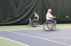 League News: ALTA Wheelchair Competitors Win Big Wheelchair tennis. Ricardo and Jen action