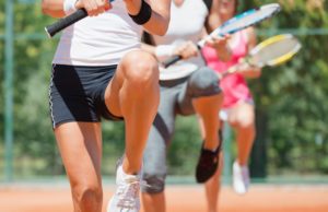 Diversify Your Play For Better Performance people training on a tennis court