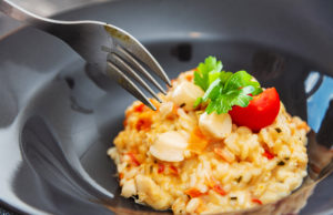 Shrimp and Scallop Risotto Risotto Scallops and dried tomatoes