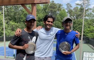 League News: Introducing A Rising Star Pictured L-R: Tanish Killedar, Sakethram Ramakrishnan, and Thailesh Muruganandam.