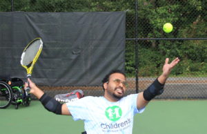 League News: The Home Stretch of the 2023 ALTA Wheelchair Tennis Program ALTA wheelchair league tennis player