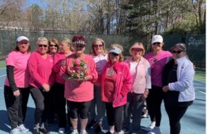 League News: ALTA Sportsmanship Awards Steeplechase Team, Senior Day Women C1. Captains: Sally Campbell and Sally York.