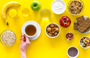 Creating A Performance Nutrition ALTA Table For Fall Tennis! Table setting with nutritious fruits and grains