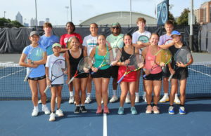JCL Players Enjoy Court Time With the Pros at the Atlanta Open ALTA Junior Challenge Ladder participants