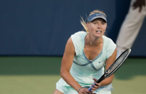 The Greatest Generation Of Tennis Players STANFORD UNIVERSITY, CA - JULY 27: Maria Sharapova, Russia, plays at the Bank of the West Classic vs. Zheng Jie, China, on July 27, 2010 in Stanford, CA
