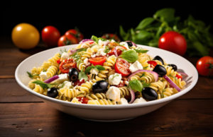 Greek Tortellini Pasta Salad