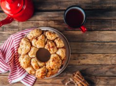 Monkey Bread monkey bread on rustic wooden table