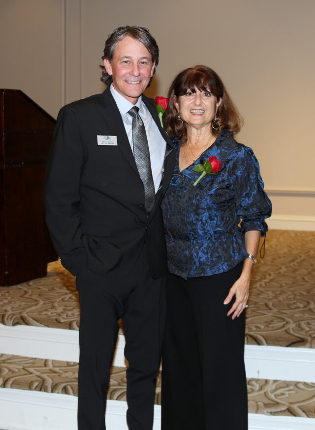 9P5A4763 Rita Maloof and 2026 President David Rowe.