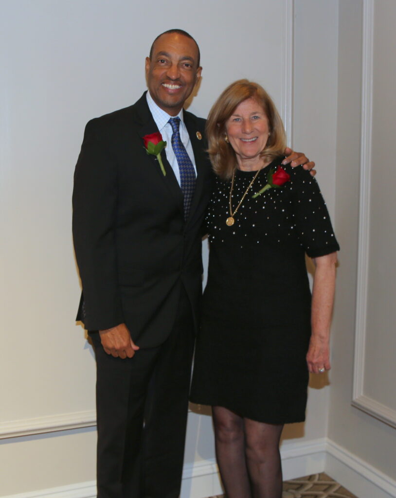 2025 Chairman Lamar Scott and 2026 Chairman Linda Shepherd.