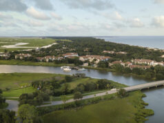 2026 Winter Getaways Ariel view of Sea Island Resort