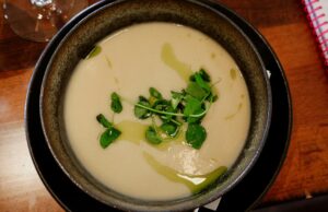 Easy Roasted Cauliflower Soup (serves 6) cauliflower soup