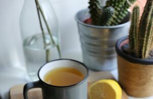 Hot Honey Ginger Citrus Elixir Ginger tea