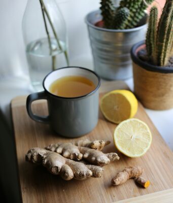Hot Honey Ginger Citrus Elixir Ginger tea