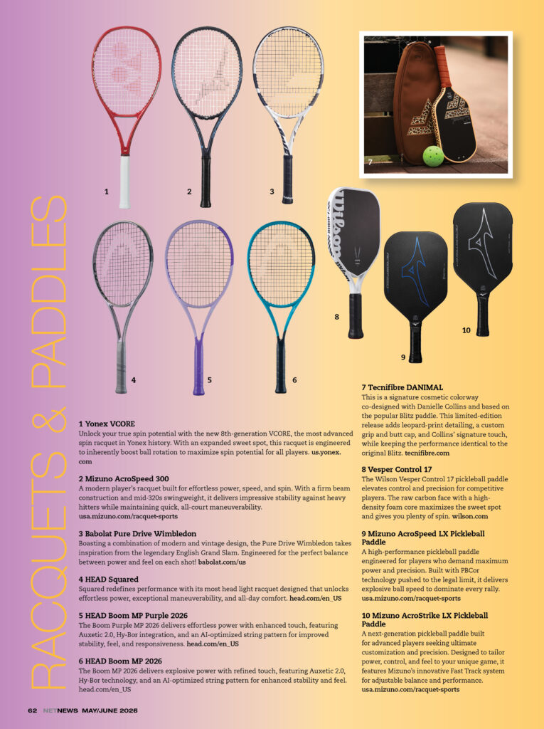 2026 Gear Guide racquets section 1